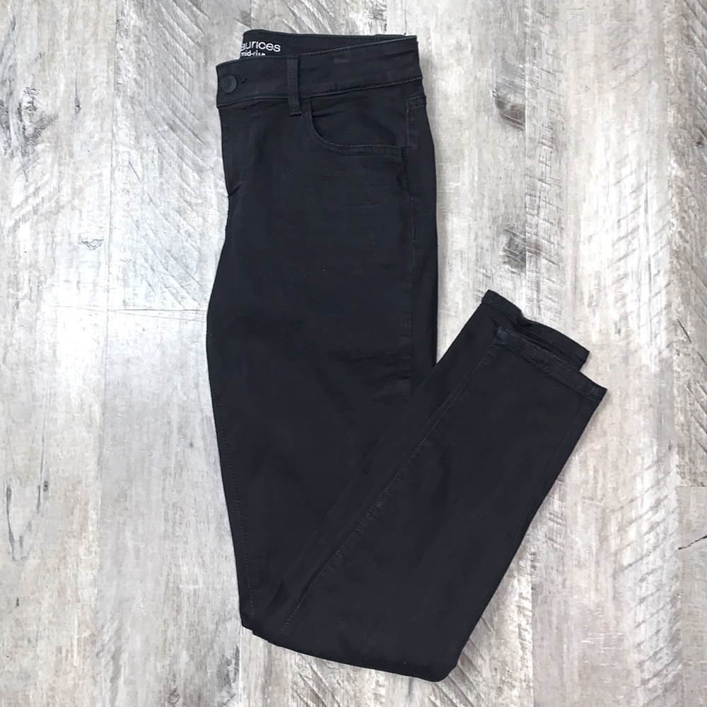 Tall | Maurices Black Mid-Rise Jegging